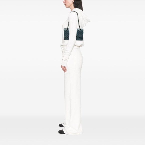 Pre-Loved Chanel Medium Classic Caviar Double Flap - Picture 9 of 10